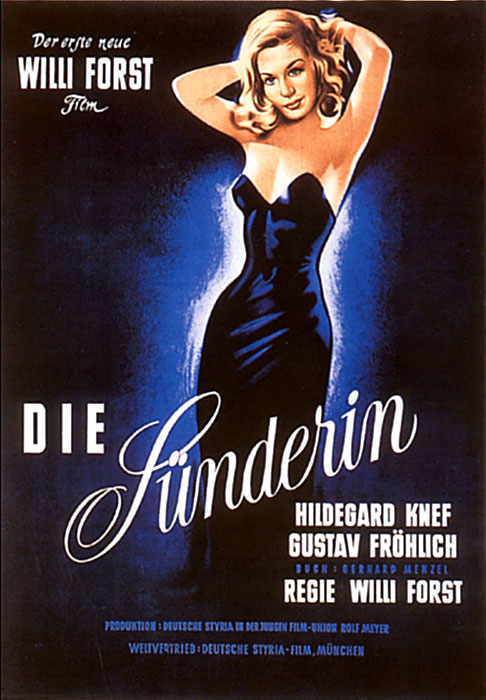 Erotic anno 1950 - der Skandalfilm die Sünderin